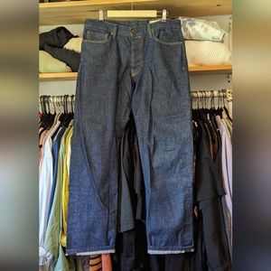 Imogene and Willie Men's Barton Slim Selvage Jeans Size 34x32